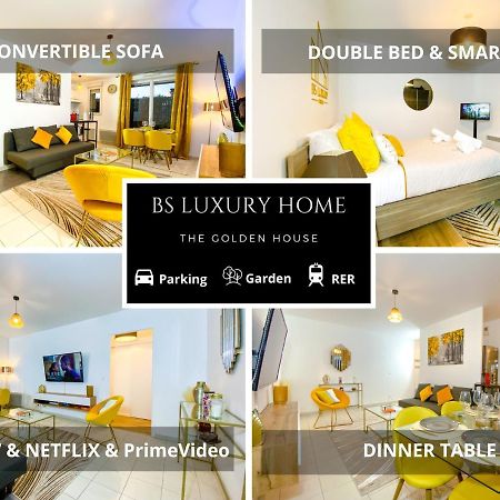 The Golden House * Parking * Garden Apartment Corbeil-Essonnes Exterior foto